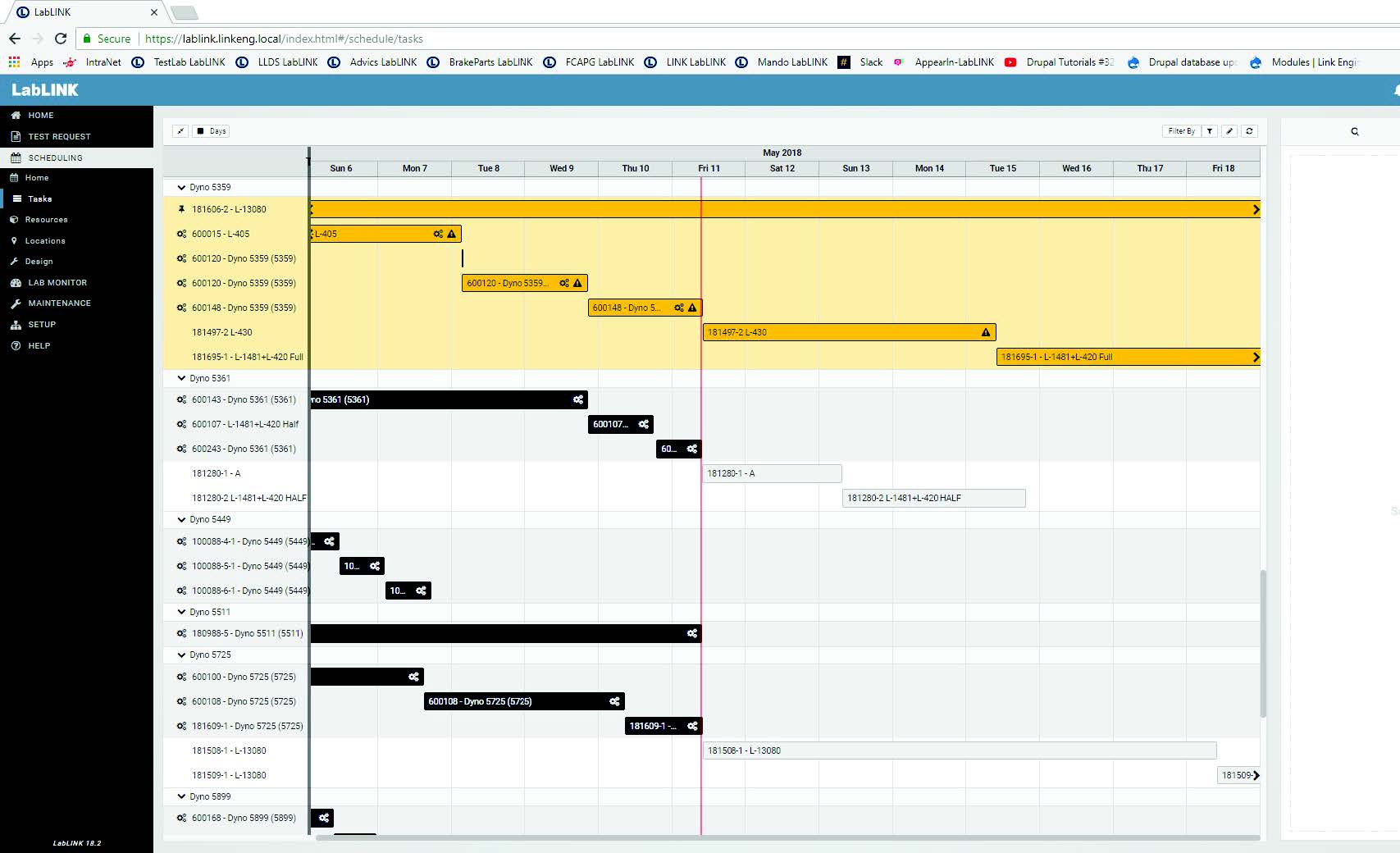 Lab Scheduling