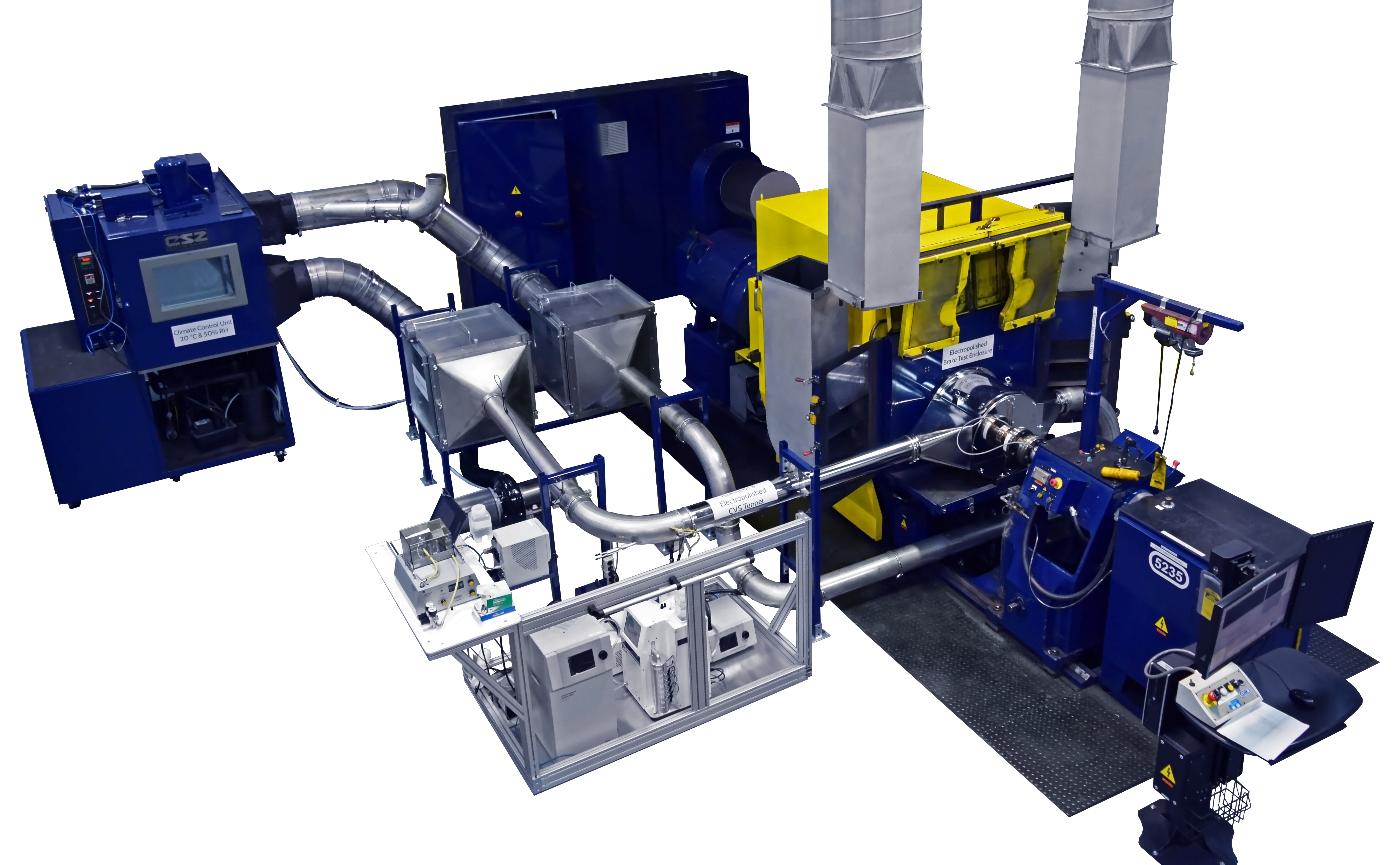 Brake Emissions Dyno Photo